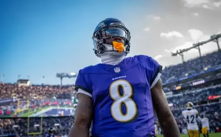 Ravens Restructure QB Lamar Jackson’s Deal for Cap Space Relief