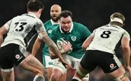 Darragh Murray waits on a debut as Ireland face Scotland in Dublin