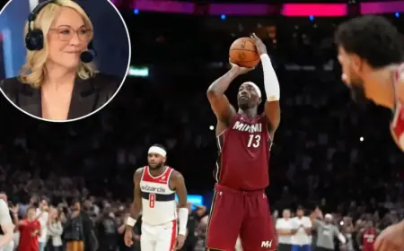 Doris Burke Reacts to Bam Adebayo’s Unsettling 83-Point Game