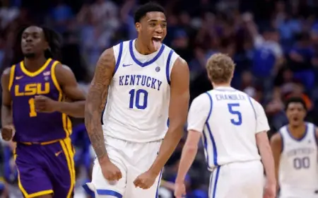 Kentucky Basketball Opens SEC Tournament Against Missouri After LSU Escape