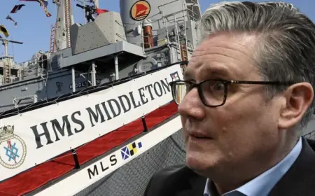 Royal Navy sends HMS Dragon to eastern Mediterranean, signaling defensive posture