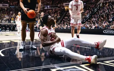 Wisconsin Basketball enters Big Ten Tournament as No. 5 seed