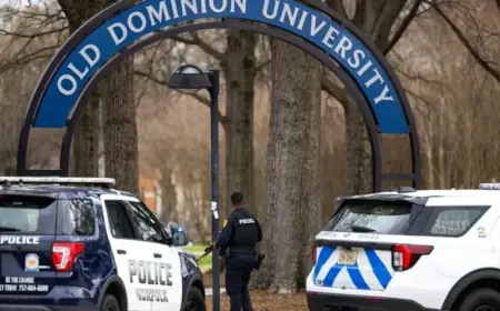 Old Dominion University Shooting in Virginia Leaves Two Dead, Suspect Included