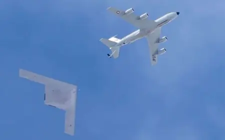 B-21 Raider Refueling Test Draws Attention, but Air Force Stops Short of Confirming Fuel Transfer