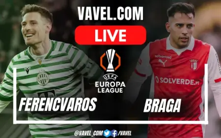 Ferencváros Vs Braga: First Leg at Groupama Arena
