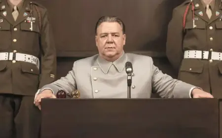 Nuremberg Movie Puts Russell Crowe Back in the Spotlight as WWII Drama Finds New Streaming Audience