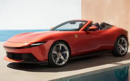 Introducing the Twin-Turbo V8 Ferrari Amalfi Spider on Top Gear
