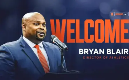 Bryan B. Blair Appointed Syracuse University’s New Athletics Director