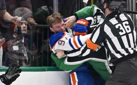 Connor McDavid Punches Justin Hryckowian, But Penalties and Reaction Expose Tension