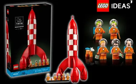 Lego Tintin Moon Rocket Signals Collector Focus and Rapid Licensing Work