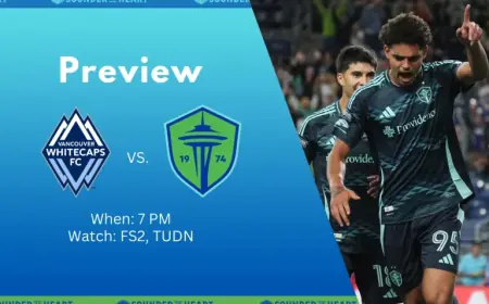 Sounders face Vancouver in CCC opener as injuries test their depth