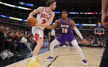 Bulls – Lakers matchup frames two teams moving in opposite directions