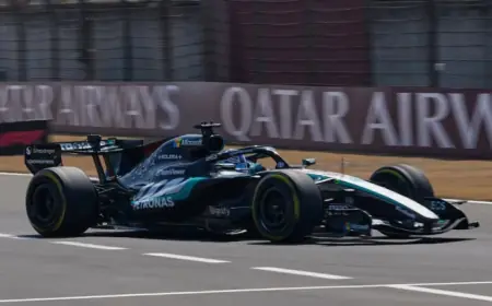 F1 Sprint Qualifying sets Russell on sprint pole as penalties loom