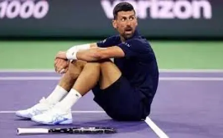 Draper stuns Djokovic and points to momentum at Indian Wells