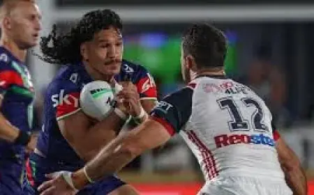 Daly Cherry Evans Roosters debut draws focus after Warriors’ 42-18 win