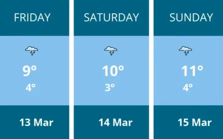 Kingston Weather forecast shows rainy, breezy weekend pointing to travel disruption