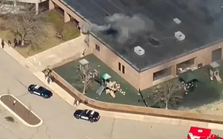 Michigan Synagogue Shooting: Suspect Dead After Vehicle Rams Temple Israel in West Bloomfield