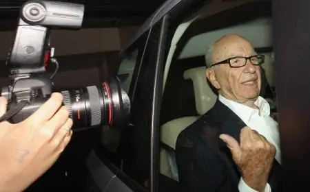 Dynasty review of Rupert Murdoch signals a hardening family succession battle