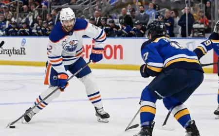 Oilers Vs Blues Preview: Road Trip Ends Despite Strong Individual Statistics