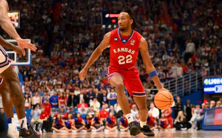 Kansas Vs Houston sets a toughness test after Kansas’ uneven TCU win
