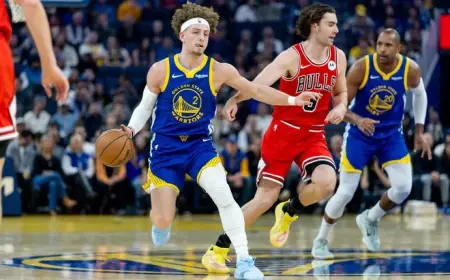 Timberwolves vs Warriors LIVE: Minnesota Leads 15-12 Early in Q1 at Chase Center