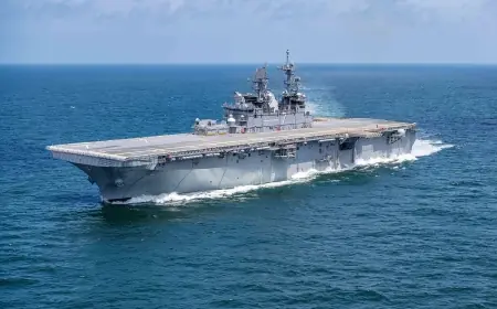 USS Tripoli and 31st MEU Ordered to Middle East: 2,500 Marines and F-35Bs Join Iran War Buildup