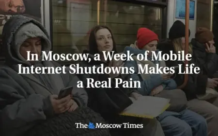 Unexplained Moscow Internet Blackouts Spark Fears Of Web Censorship Plan