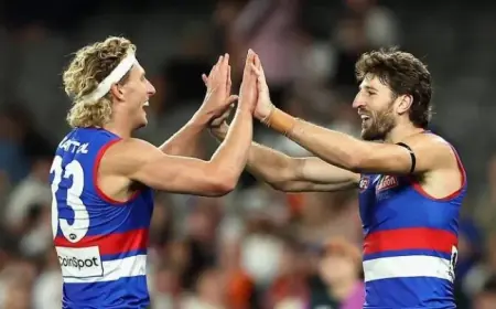 Afl Round One: Dogs Coach Dishes Rare Praise After Bont Masterclass