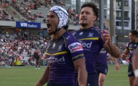 Sua Faalogo Hat-Trick Lifts Storm To 46-20 Win Over Dragons