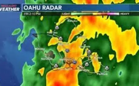 Hawaii Kona Storm Triggers Flash Flood Warnings, Road Closures Across Islands