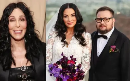 Chaz Bono and Shara Blue Mathes Are Married: Cher Sits Front Row at Hollywood Roosevelt Wedding