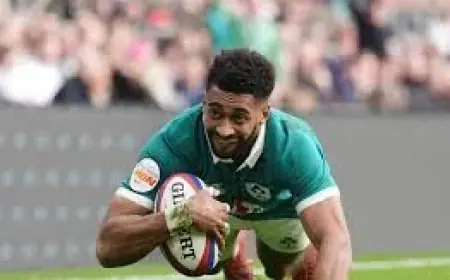 Baloucoune Shines For Ireland, Six Nations Surge Sparks Rising Player Nomination