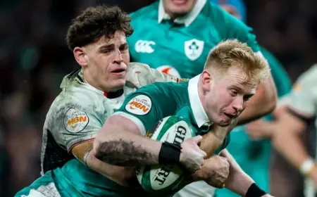 Stuart Mccloskey Ireland Sparks Selection Debate After Osborne’s Try Streak