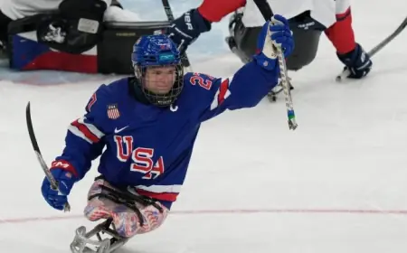 Paralympic Hockey: U.S. And Canada Head Into Gold-Medal Rematch After Milan Semifinals