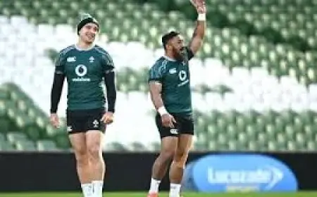 Bundee Aki Ireland Recall Sparks Triple Crown Hopes