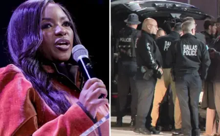 Jasmine Crockett Security Officer Shot in Dallas SWAT Standoff, Raising Questions About Vetting