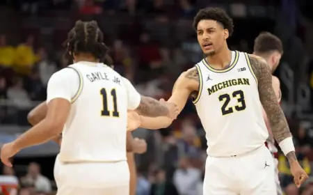 Wisconsin Vs Michigan: Wolverines Set for Big Ten Tournament Semifinal Rematch With Badgers