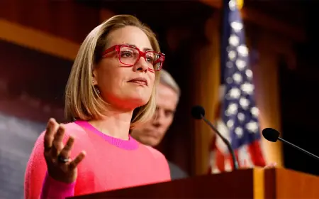 Kyrsten Sinema Confirms Affair With Senate Bodyguard While Fighting 'Alienation of Affection' Lawsuit