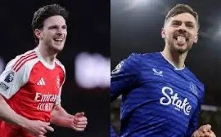 Arsenal Vs Everton: Line-Ups Confirmed As Arteta Goes All Out At Emirates