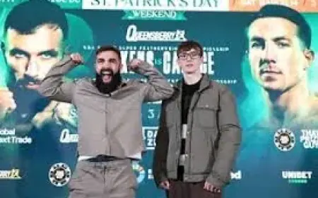 Jono Carroll Targets IBO Super-Featherweight Crown on Dublin’s 3 Arena Undercard