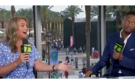 Tennis Channel Desk Moment: Chris Eubanks vs Coco Vandeweghe Sparks Debate Over Tension or Banter