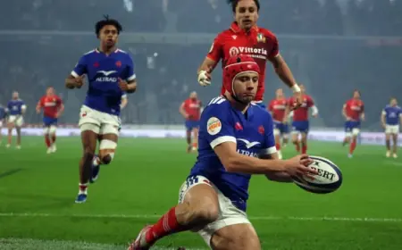 Bielle Biarrey Sparks Fast Start As France Face England In Six Nations Clash