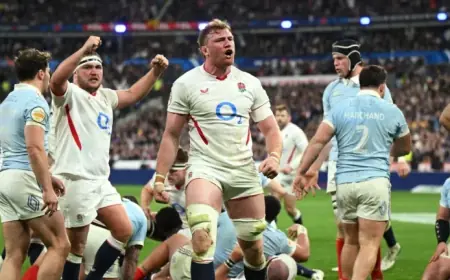 Joshua Brennan Adds a Green Tinge to France v England