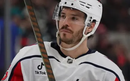 Matt Roy To Serve As Capitals Alternate Captain On The Road: ‘Guys Really Respect Him A Lot’