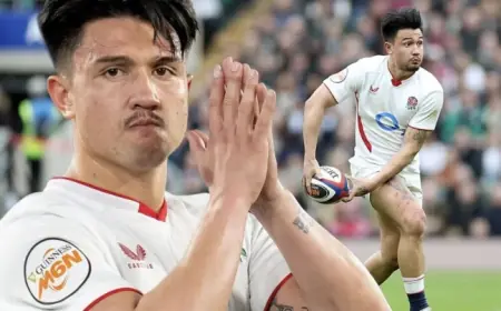 Marcus Smith On Bench Again As England Make Only One Change For France