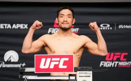 Elijah Smith Set For Bantamweight Test Against Yoo Soo-young At UFC Fight Night 269