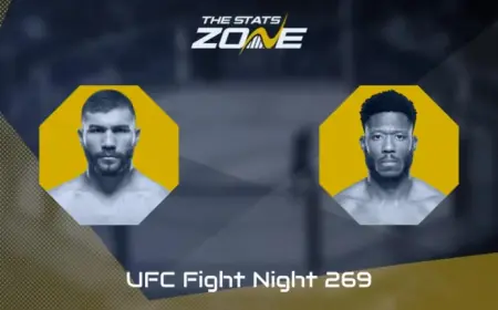 Ion Cutelaba vs Oumar Sy at UFC Vegas 114 Leaves Odds Favoring Sy