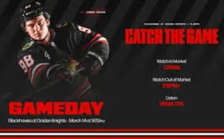 Blackhawks Vs Golden Knights: Chicago Heads to Vegas for Saturday Night Season Finale