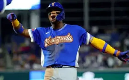 Wilyer Abreu as Venezuela Stays Unbeaten After Ronald Acuña Jr. Sparks Win Over Nicaragua