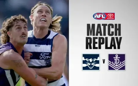 Afl Stats: Geelong v Fremantle Sparks Questions Over Momentum After Comeback